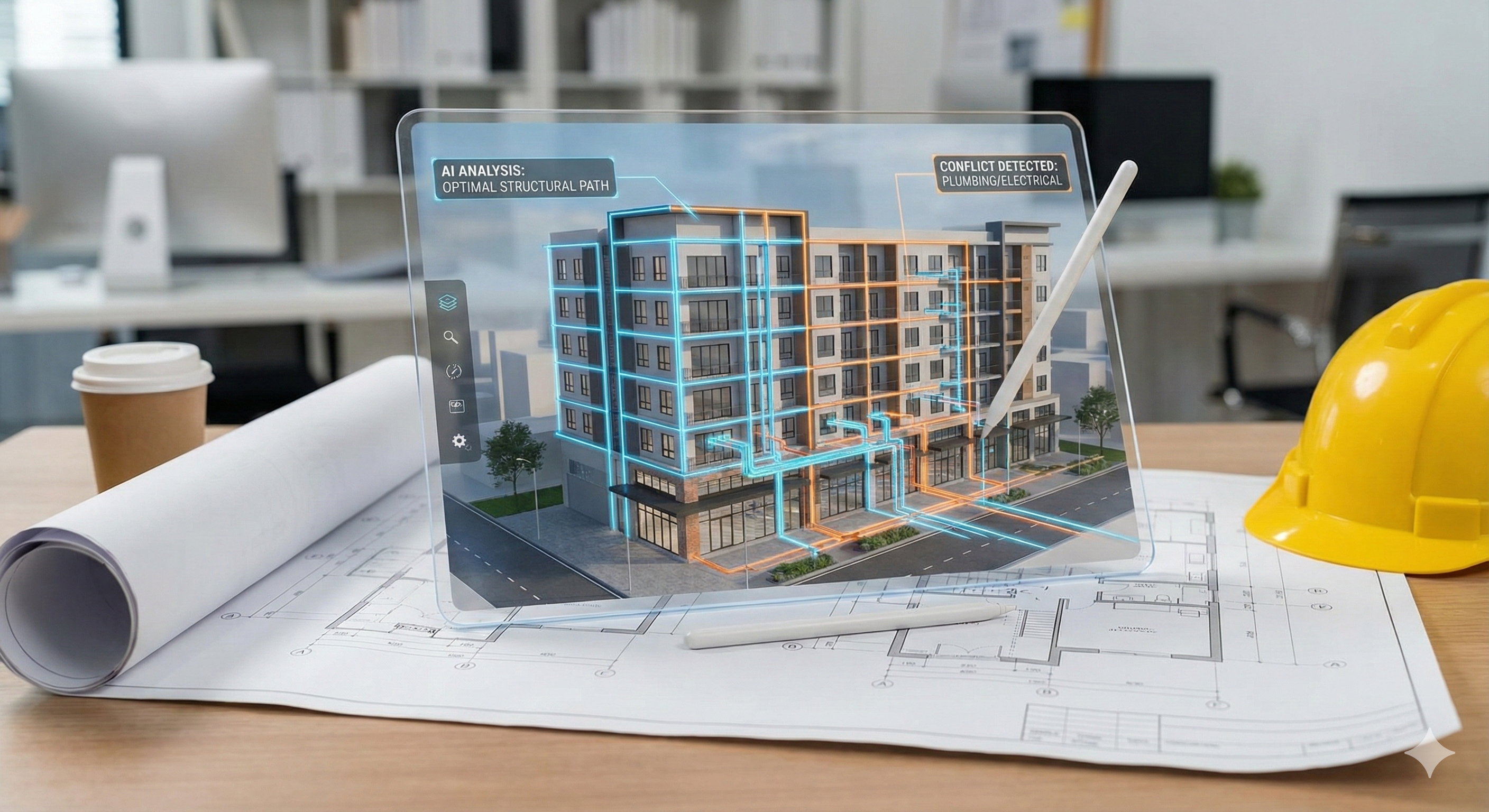 AI-assisted construction planning and pre-construction visualization